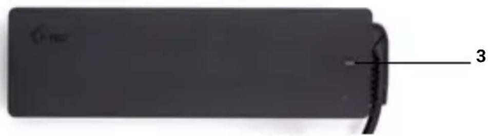 i-TEC C31NANOLANPD100 - Zadni panel: - 1