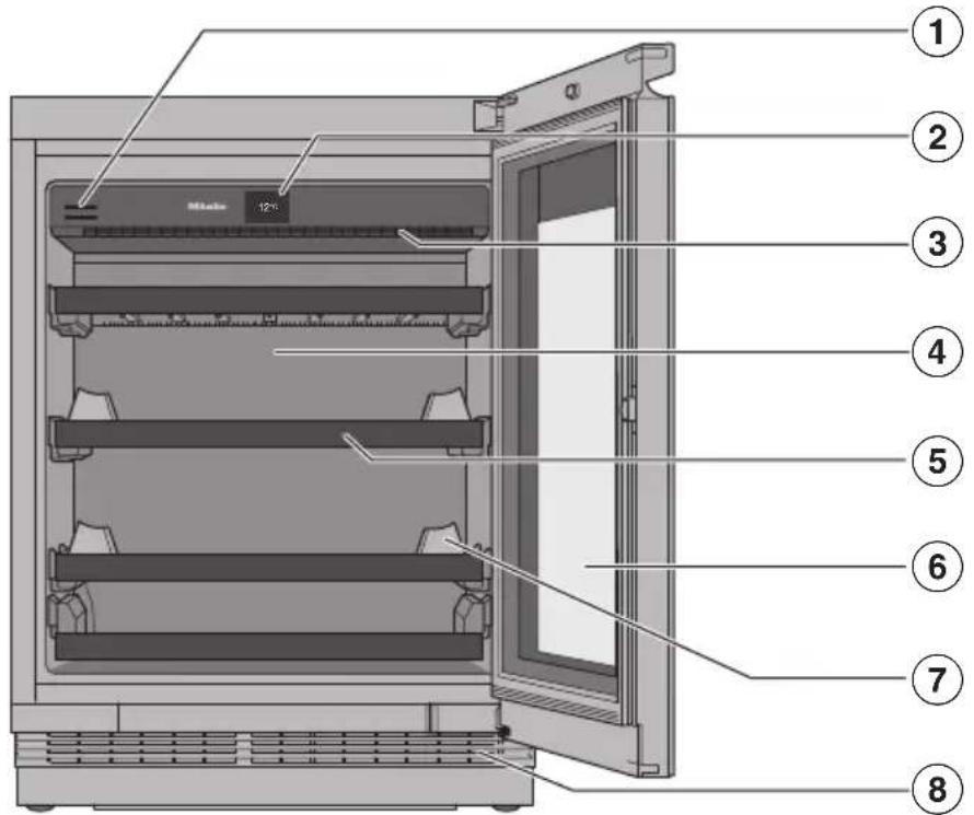 MIELE KWTUS 7055 F - KWTUS 7054 - 1