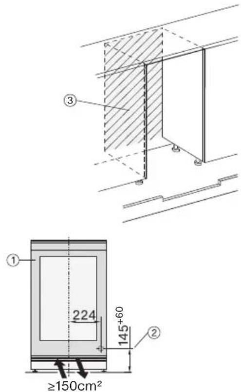 MIELE KWTUS 7055 F - Raccordements - 2