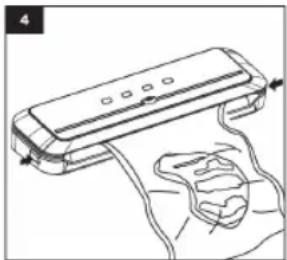 Sogo SS-13030 - HOW TO OPERATE THE VACUUM SEALER - 4