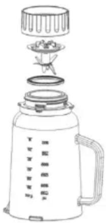 Sogo SS-5535 - DISASSEMBLY AND ASSEMBLY OF JAR: - 1