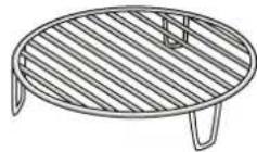 INDESIT IM K12 XUK - GRILLE MÉTALLIQUE - 1