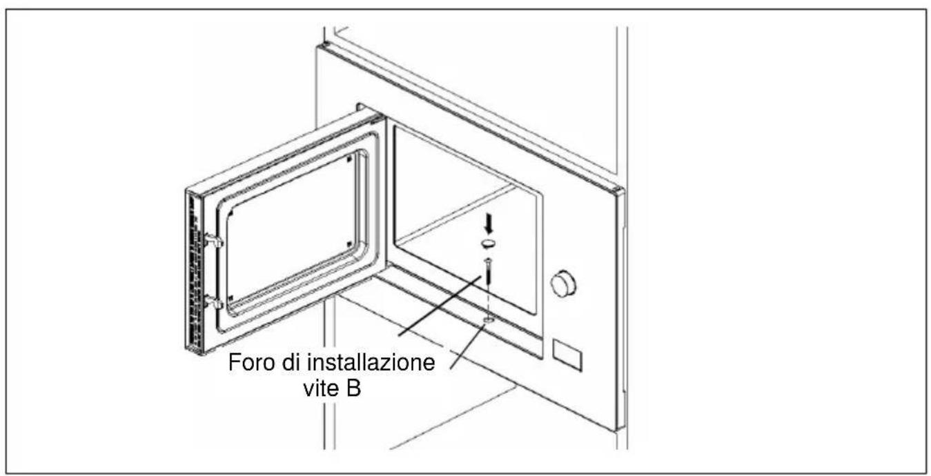 CANDY MIC20GDFBIT - Installare il forno sul mobile - 2