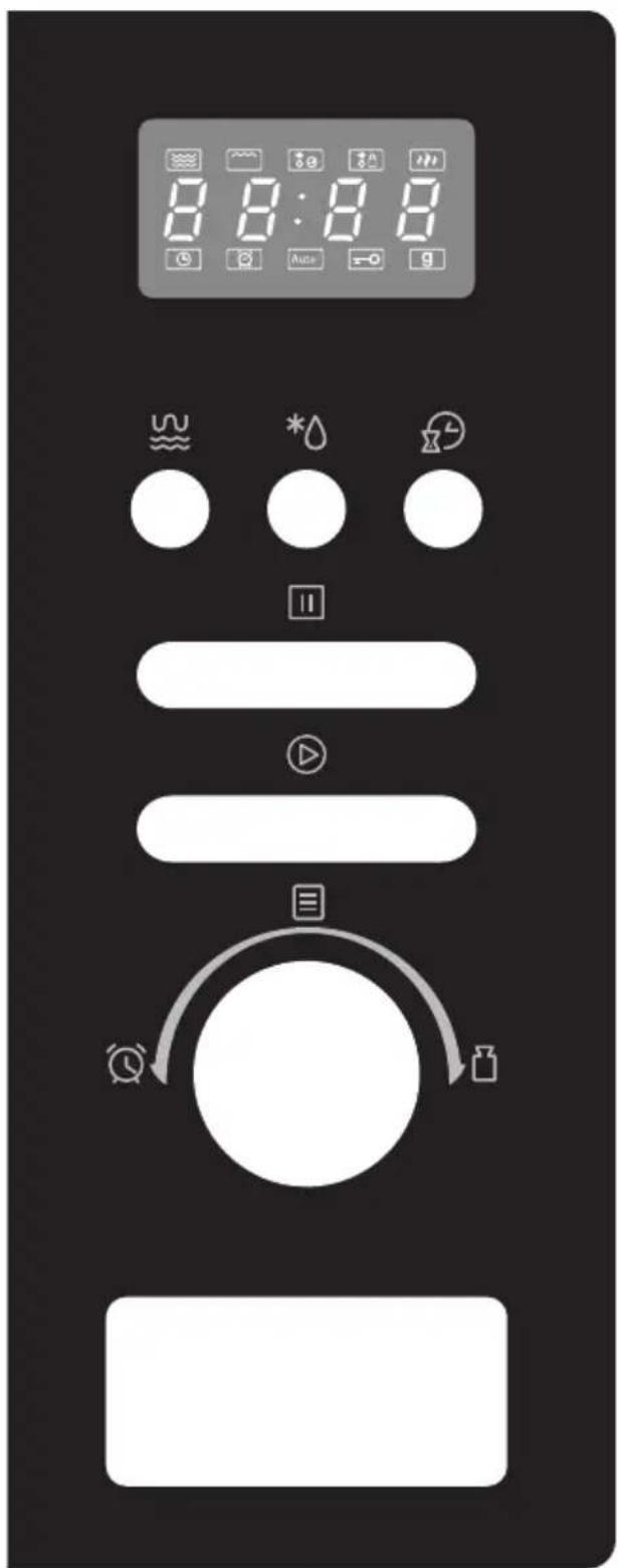 CANDY MIC20GDFBIT - Painel de controlo - 1