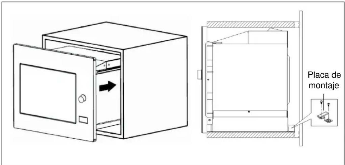 CANDY MIC20GDFBIT - Instalar el horno - 1