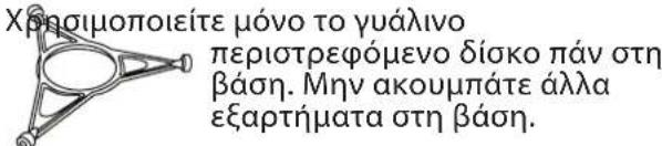 INDESIT IM K12 BUK - ΒΑΣΗ ΠΕΡΙΣΤΡΕΦΟΜΕΝΟΥ ΔΙΣΚΟΥ - 1