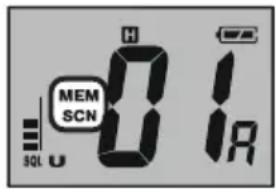 Standard Horizon HX280S - BALAYAGE DE MÉMOIRE (M-SCAN) - 1