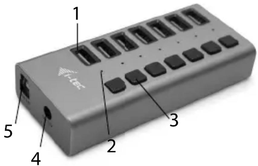 i-TEC U3CHARGEHUB7 - INSTALACIÓN EN WINDOWS 7/8/8.1/10, MAC OS X 10.6 Y SUPERIORES, LINUX, CHROMEOS - 1