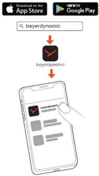 BEYERDYNAMIC Amiron 100 - LADDA NER BEYERDYNAMIC APP - 1