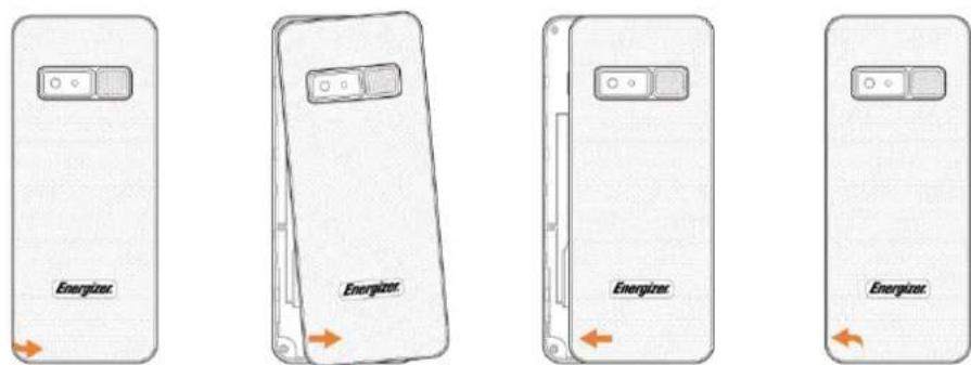 ENERGIZER E280S - Mise en place - 1