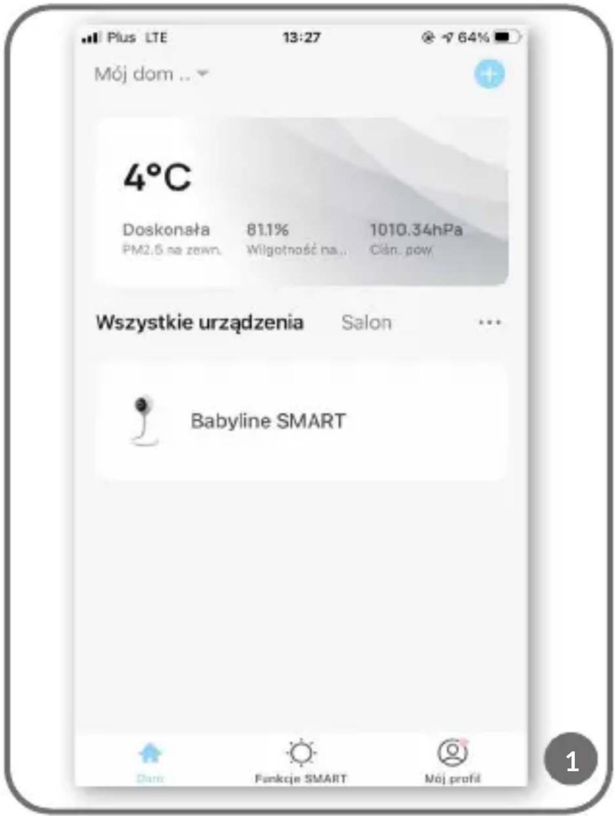 Lionelo Babyline Go - становка устройства - 1