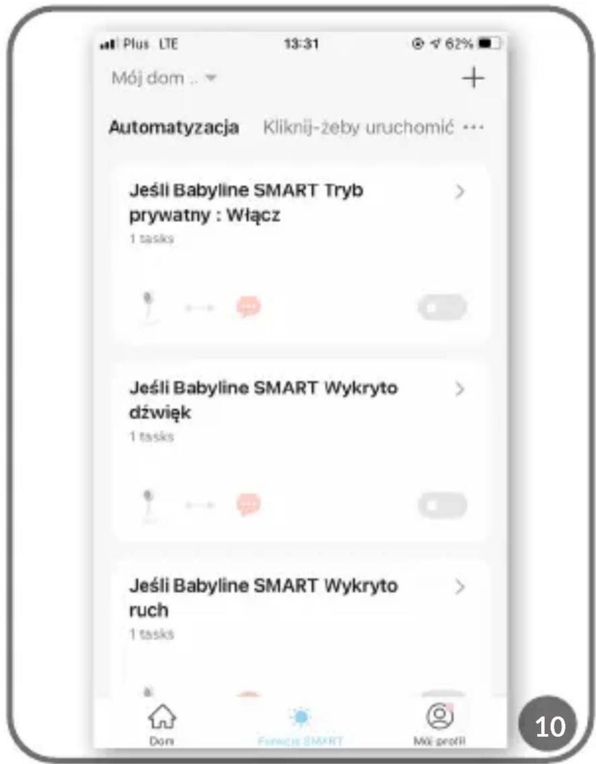 Lionelo Babyline Go - Figyelem: Az átlagos fogyasztás 4 GB memória 24 órás folyamatos működés esetén. Ha a memóriakártya megtelt, a készülék elkezdi felülírni a korábban gyűjtött anyagokat. - 6