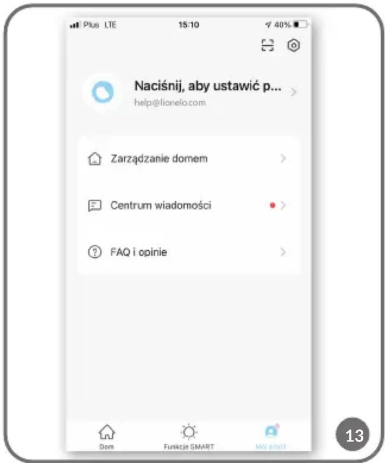 Lionelo Babyline Go - Osiossa "Oma profili" voit (kuva 13): - 1