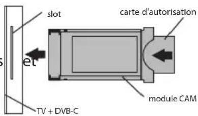 Kivi 50U760QB - CONNEXION DE LA CARTE D'ACCÈS CONDITIONNEL CI - 2