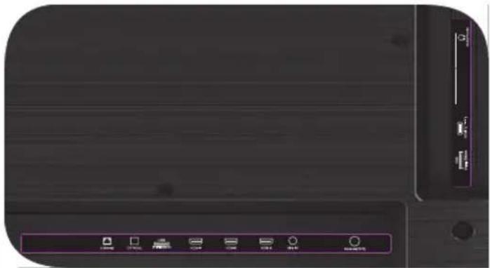 Kivi 40F750NB - VSTUPNÍ IMPEDANCE: 75 Ω - 5