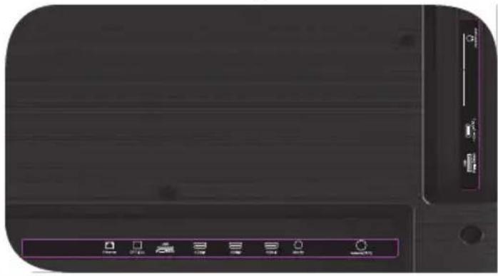 Kivi 40F750NB - VSTUPNÍ IMPEDANCE: 75 Ω - 7