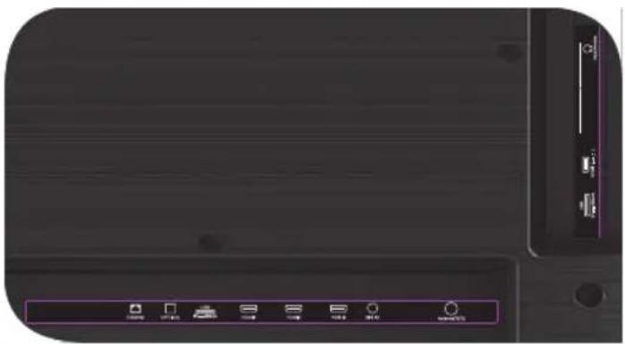 Kivi 65U740NB - VSTUPNÍ IMPEDANCE: 75 Ω - 1