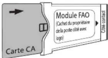 Kivi 43U760NB - CONNEXION DE LA CARTE D'ACCÈS CONDITIONNEL CI - 1