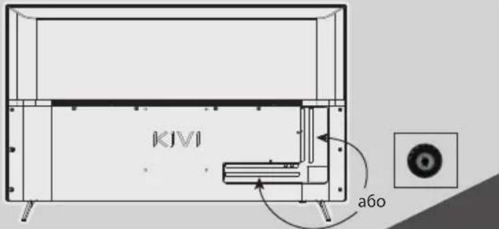 Kivi 43U730QB - ВСТАНОВІТЬ МОЮ АНТЕНУ ЯК ПОКАЗАНО НИЖЧЕ - 1