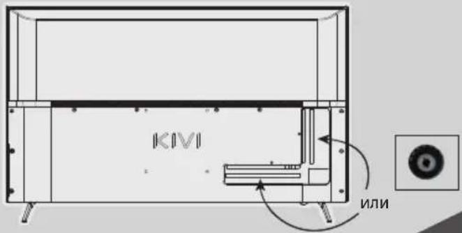 Kivi 43U730QB - ИНСТАЛИРАЙТЕ МОЯТА АНТЕНА, КАКТО Е ПОКАЗАНО ПО-ДОЛУ - 1