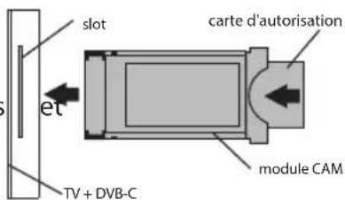 Kivi 40F730QB - CONNEXION DE LA CARTE D'ACCÈS CONDITIONNEL CI - 2