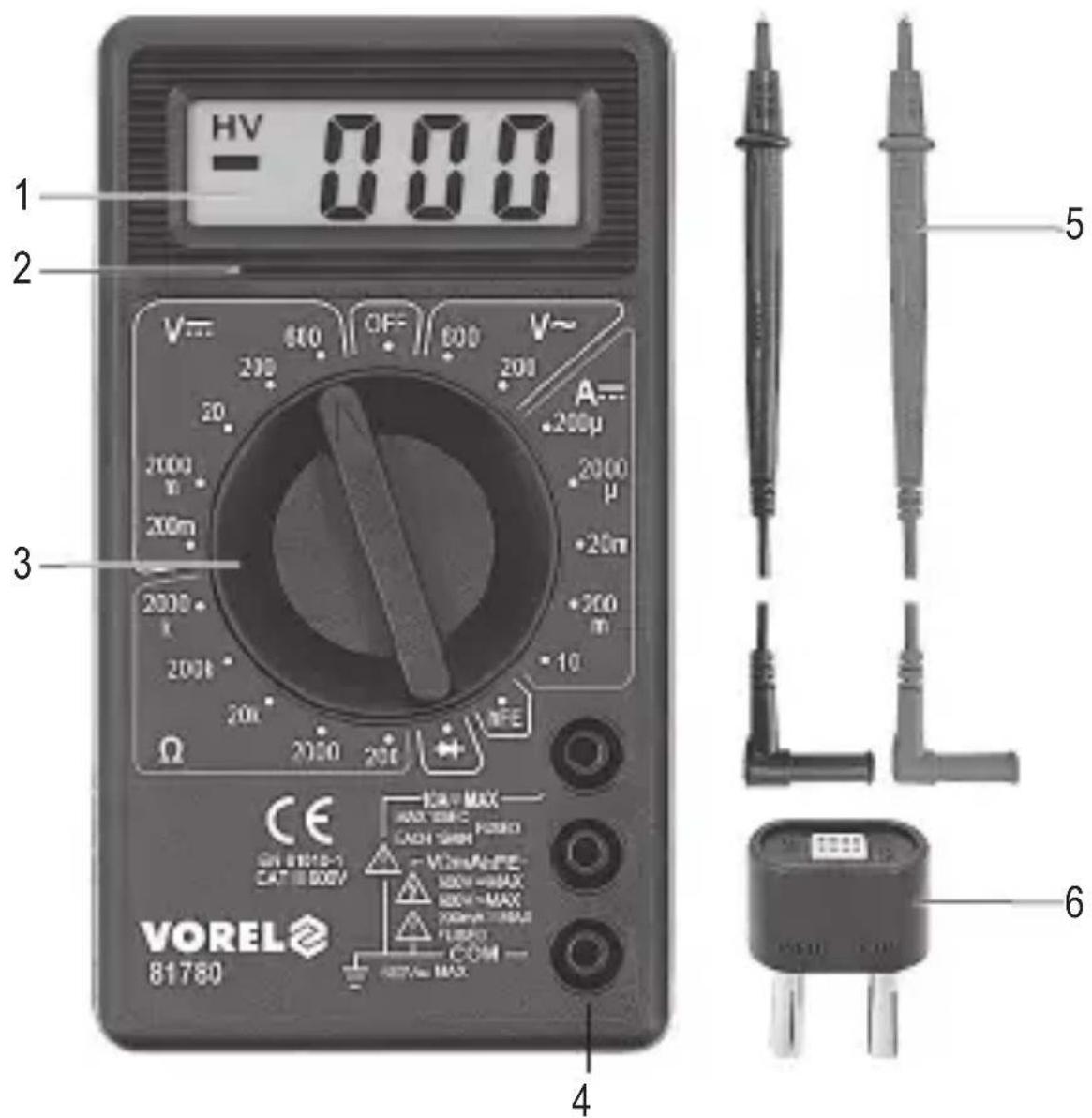 VOREL 81780 - 1