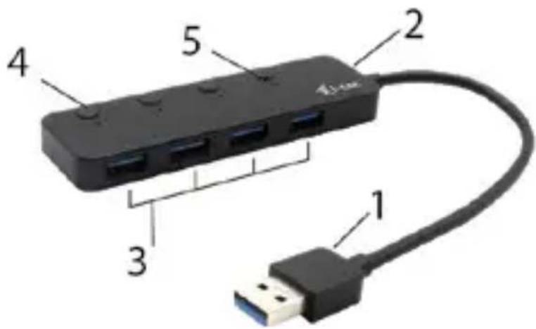 i-TEC U3CHARGEHUB4 - 1