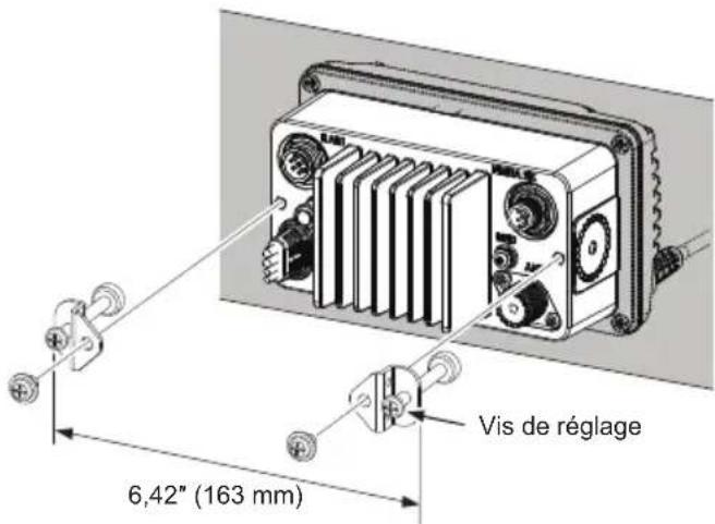 Standard Horizon Explorer GX1850 - Support de montage encastré MM-97 en option - 1