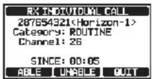 Standard Horizon Explorer GX1850 - Réponse manuelle (réglage par défaut) : - 3
