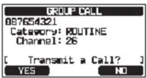 Standard Horizon Explorer GX1850 - Appel de groupe par entrée manuelle d'un MMSI - 4