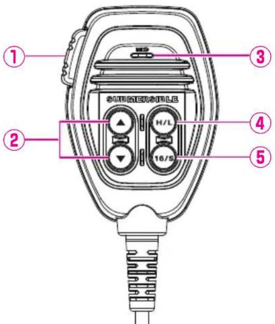 Standard Horizon Explorer GX1850 - MICRO - 1
