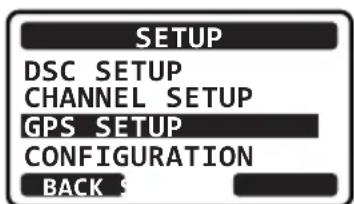 Standard Horizon Eclipse GX1400G - Modification du fuseau horaire - 2