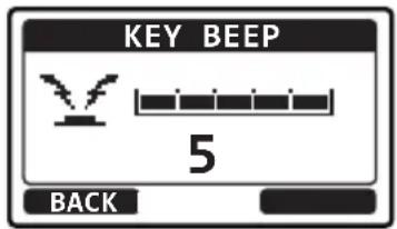 Standard Horizon Eclipse GX1400G - KEY BEEP - 2