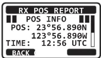 Standard Horizon Eclipse GX1400G - Réception d'un appel de signalement de position ASN - 2