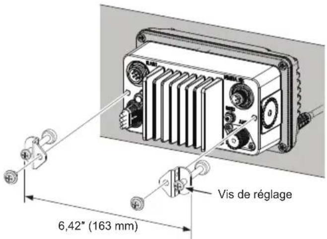 Standard Horizon Explorer GX1800 - Support de montage encastré MM-97 en option - 1