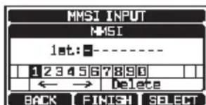 Standard Horizon Explorer GX1800 - Programmation du MMSI - 2