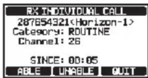 Standard Horizon Explorer GX1800 - Réponse manuelle (réglage par défaut) : - 3