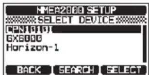 Standard Horizon Explorer GX1800 - SELECTION D'APPAREIL - 5