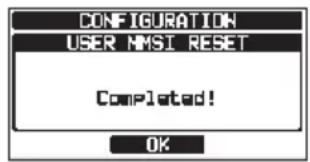 Standard Horizon Explorer GX1800 - Réinitialisation des codes USER MMSI et ATIS - 3