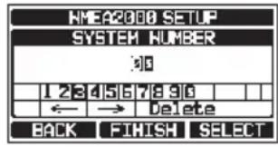 Standard Horizon Explorer GX1800 - NUMERO DU PERIPHERIQUE (APPAREIL) - 10