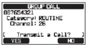 Standard Horizon Explorer GX1800 - Appel de groupe par entrée manuelle d'un MMSI - 4