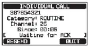Standard Horizon Explorer GX1800 - Appel de individuel par entrée manuelle d'un MMSI - 6