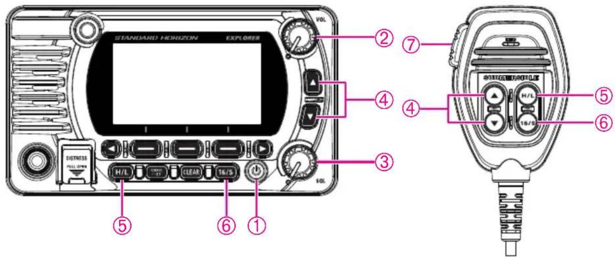 Standard Horizon Explorer GX1800 - Garantie limitee STANDARD HORIZON 113 - 1