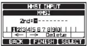 Standard Horizon Explorer GX1800 - Programmation du MMSI - 4