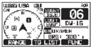 Standard Horizon Explorer GX1800 - Transmission d'un appel ASN à un membre du groupe - 1