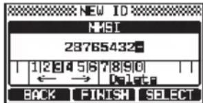 Standard Horizon Explorer GX1800 - Transmission d'un appel de signalement de position ASN - 6
