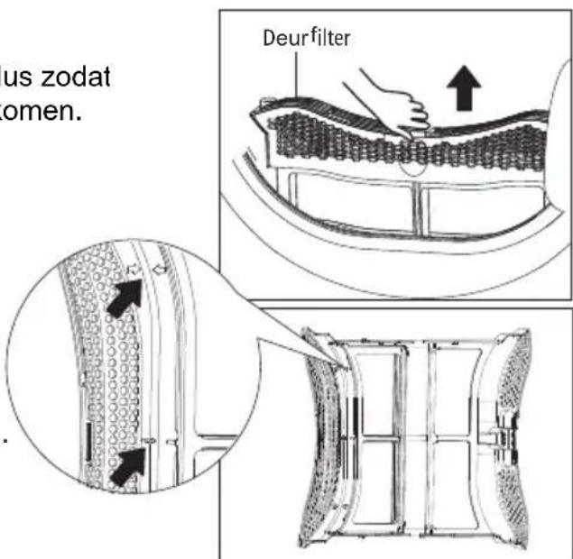 Frilec KOBLENZ8882TWP-030W - Reinig het deurfilter - 1