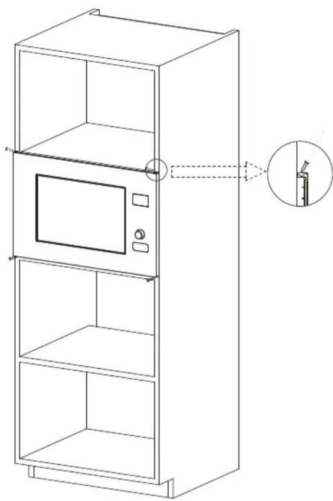 CANDY CA38FL7N20WXB - ② INSTALACE: - 2