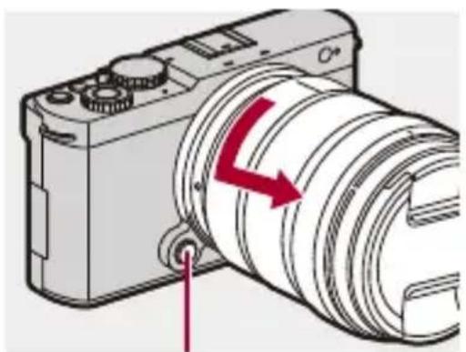 PANASONIC Lumix DC-S9 - Retrait d'un objectif - 1