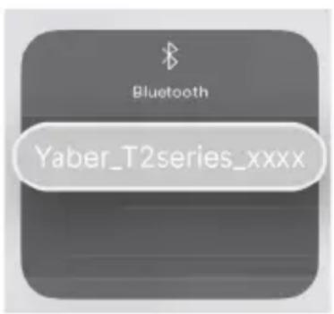 Yaber T2 Plus - Bluetooth Settings - 1